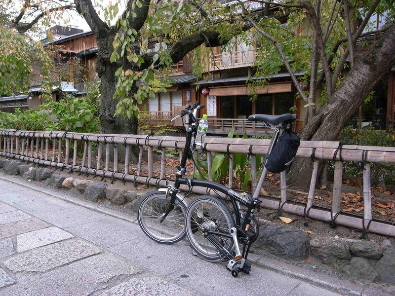 祇園で