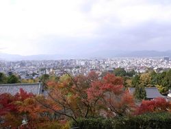 龍馬の墓から 龍馬の墓から